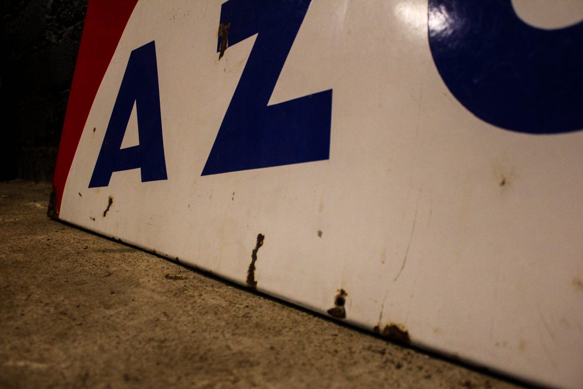 Plaque émaillée AZUR