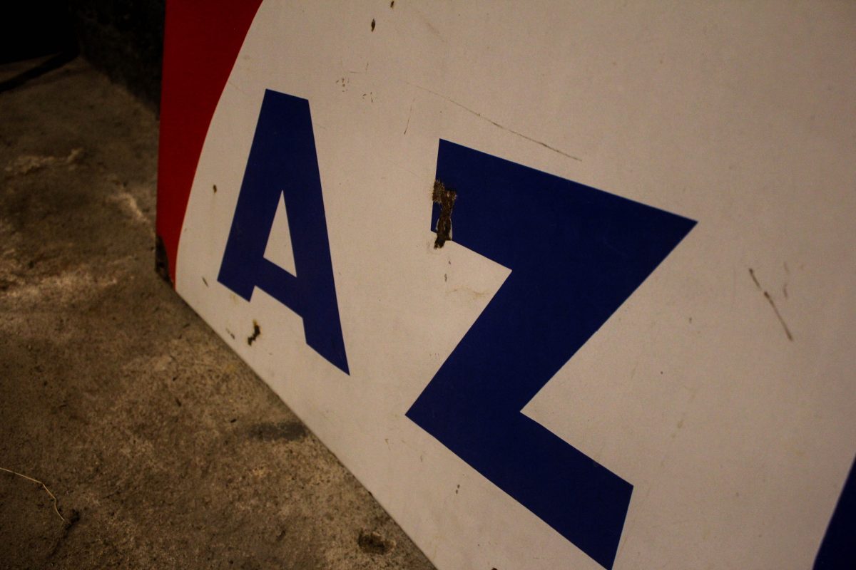 Plaque émaillée AZUR