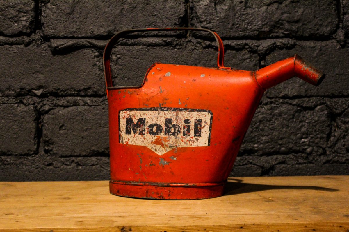 arrosoir de station service Mobil