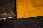 Couleurs éclatantes de la banderole MERCERIE.