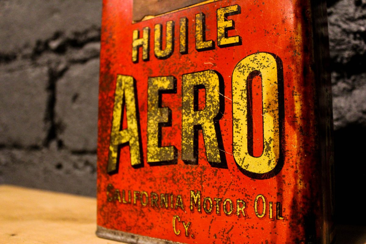 Bidon d'huile AERO