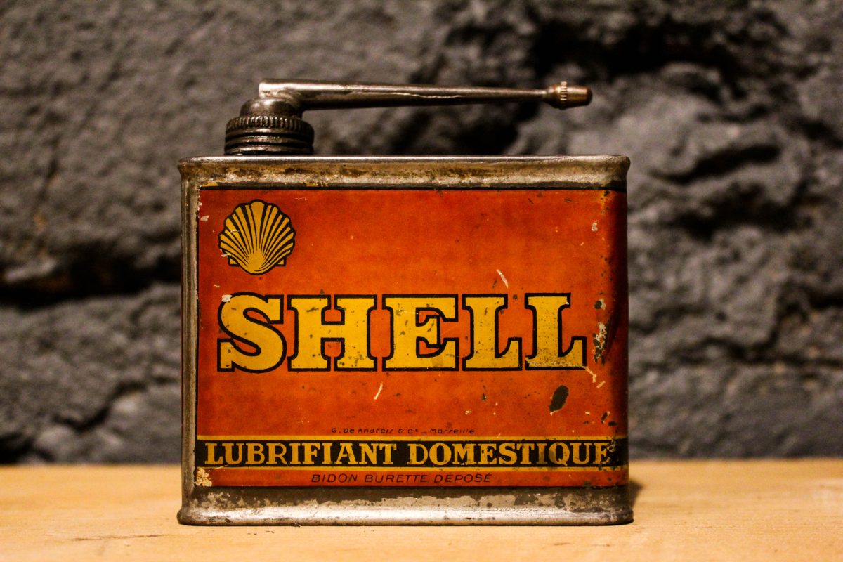 Burette d'huile SHELL