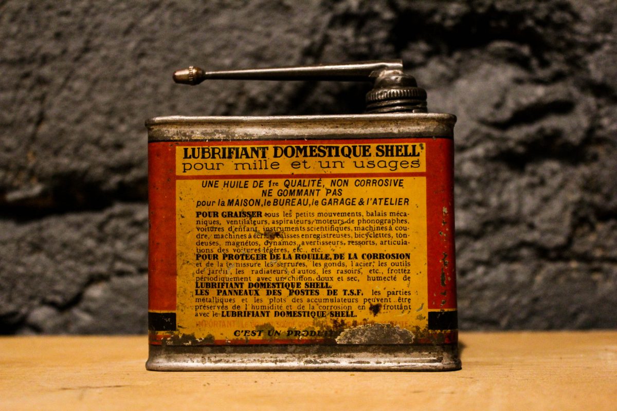 Burette d'huile SHELL