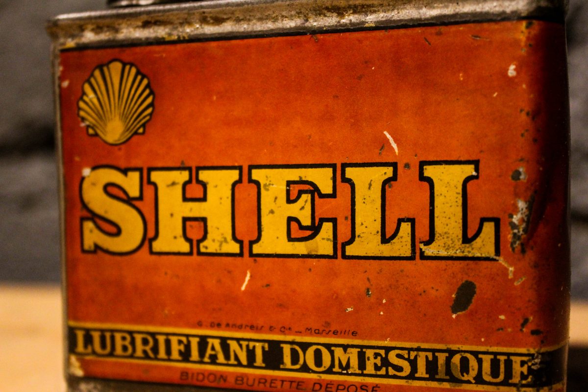 Burette d'huile SHELL