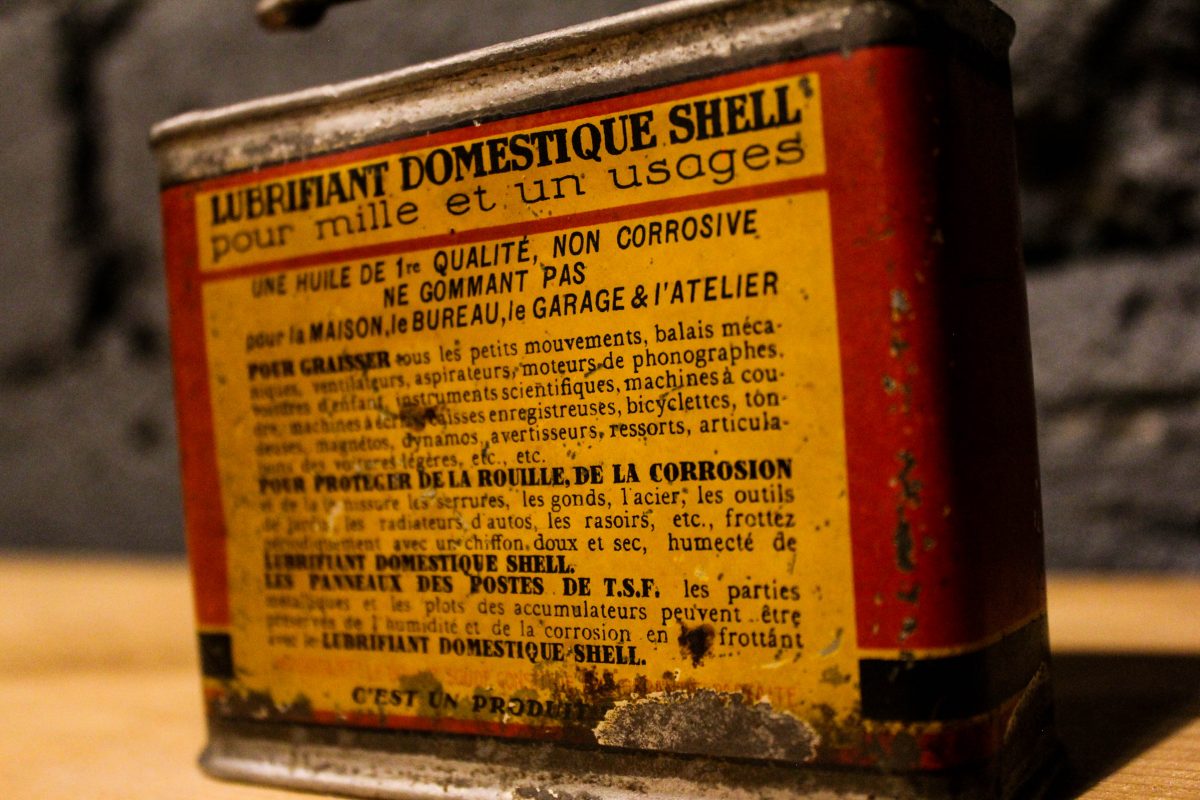 Burette d'huile SHELL