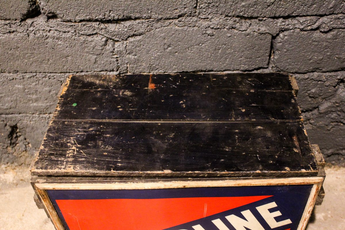 Caisse à bidons d'huile KERVOLINE