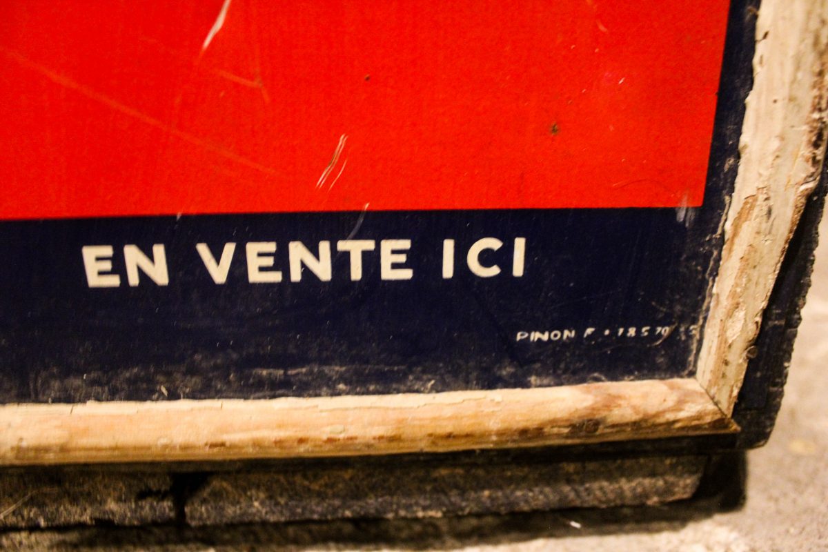 Caisse à bidons d'huile KERVOLINE