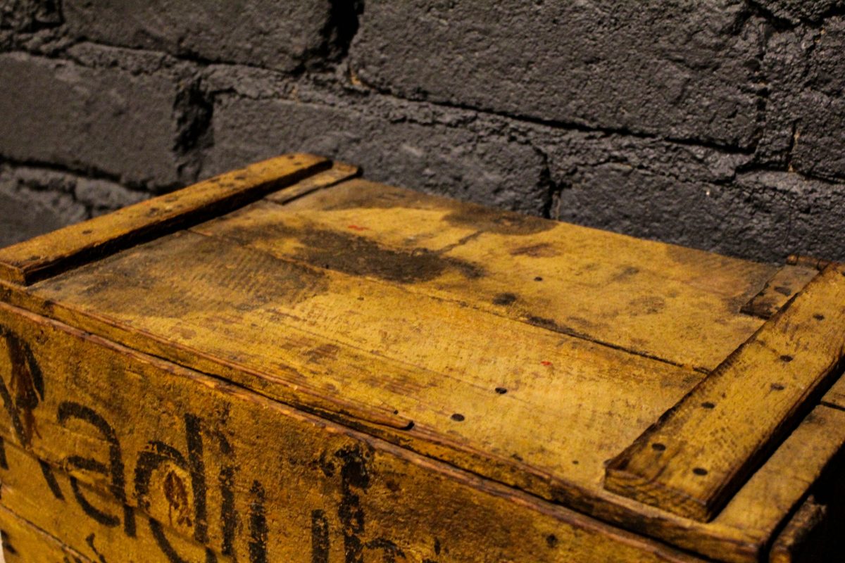 Caisse à bidons d'huile Radiumoil