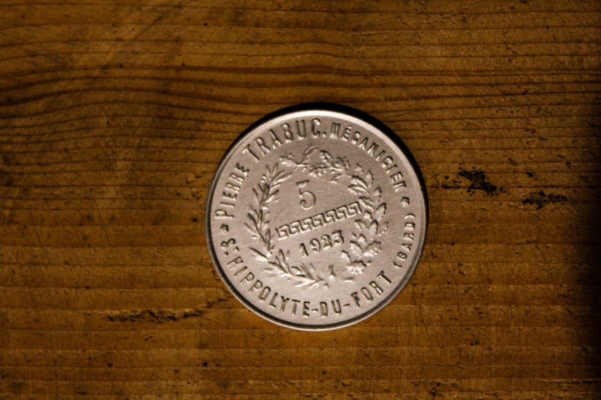 Miroir de poche P. TRABUC, mécanicien michelin