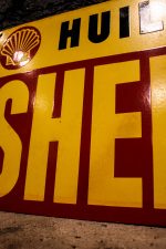 Plaque émaillée SHELL