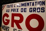 Plaque émaillée alimentation GRO