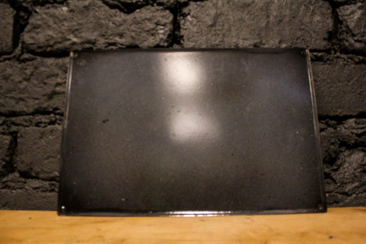 Plaque émaillée alimentation GRO