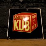 Plaque émaillée Bouillon KUB