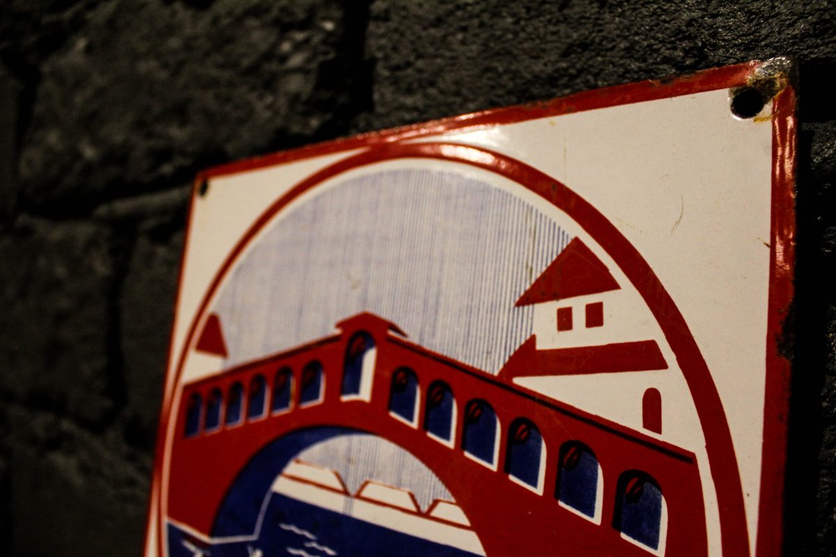 Plaque émaillée Cycles Rialto