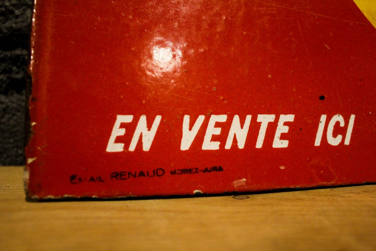 Plaque émaillée huile CASTROL