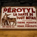 Plaque émaillée Pérotyl