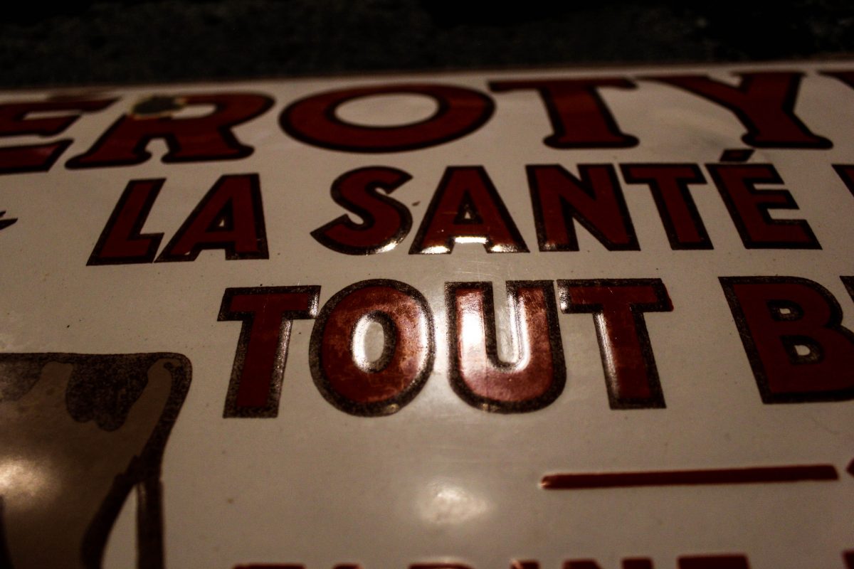 Plaque émaillée Pérotyl
