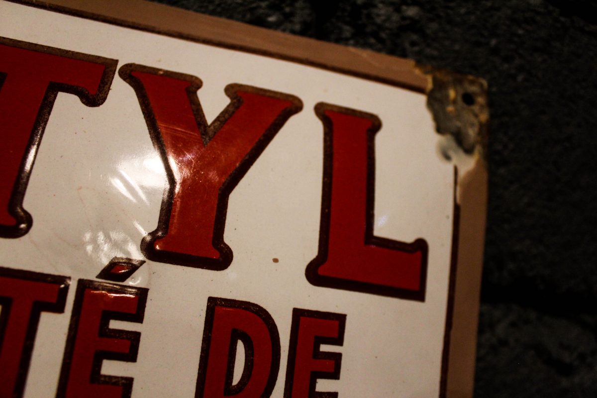 Plaque émaillée Pérotyl