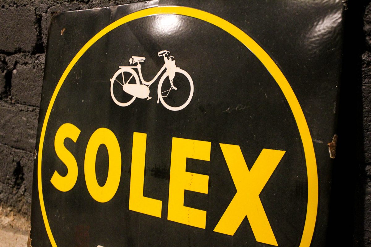 Plaque émaillée SOLEX