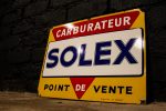 Plaque émaillée carburateur SOLEX