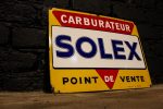 Plaque émaillée carburateur SOLEX