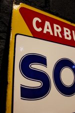 Plaque émaillée carburateur SOLEX