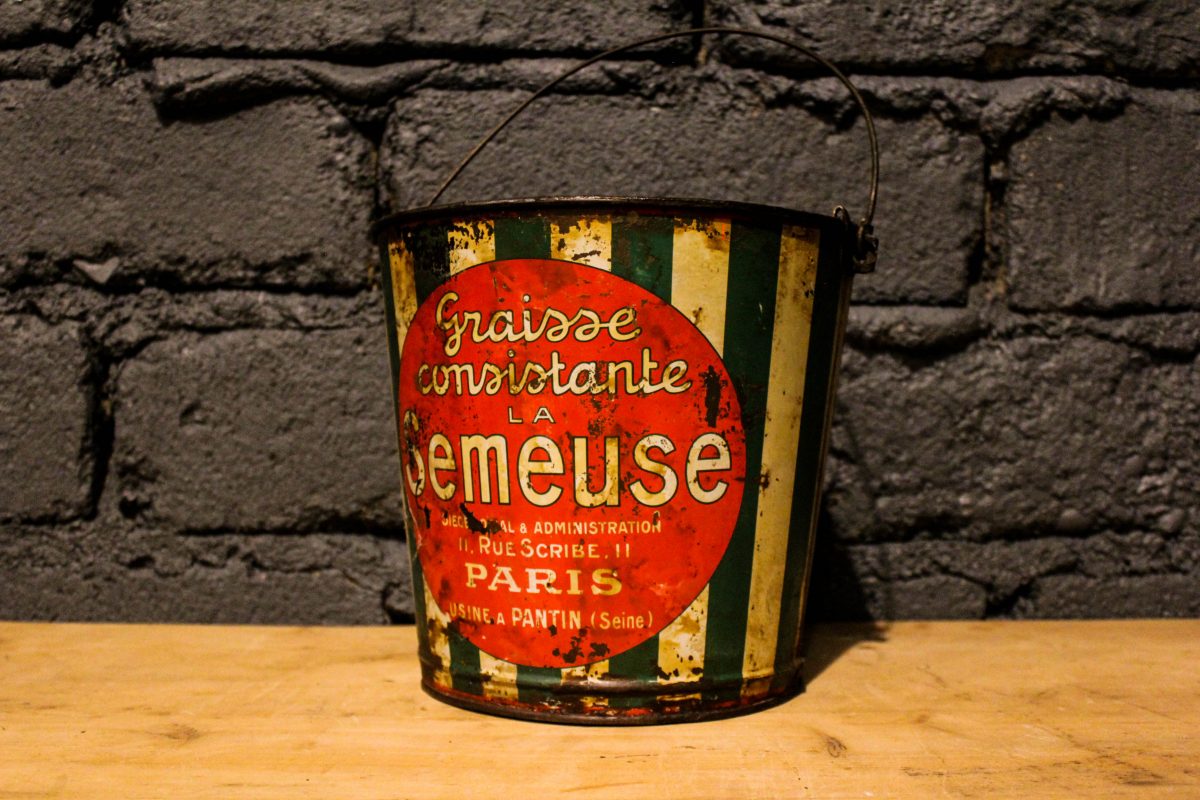seau à graisse la semeuse