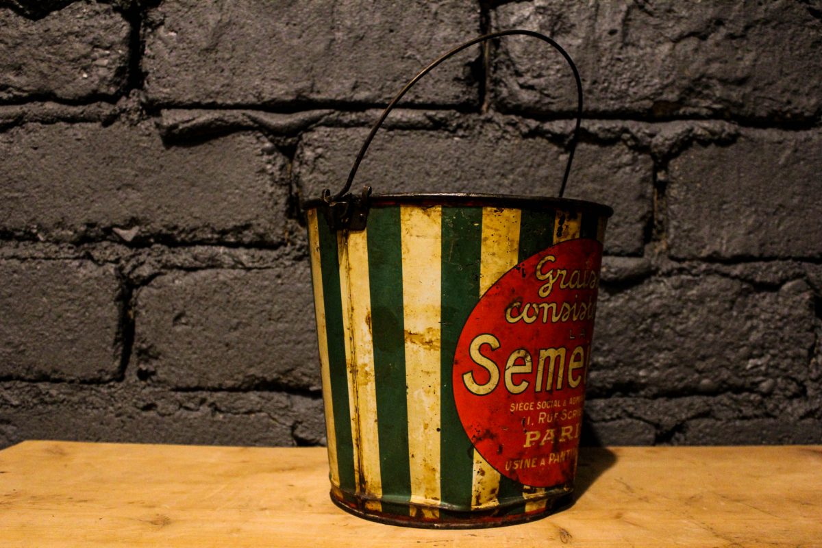seau à graisse la semeuse