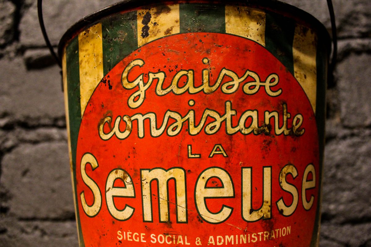 seau à graisse la semeuse