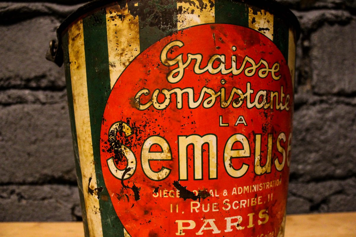 seau à graisse la semeuse