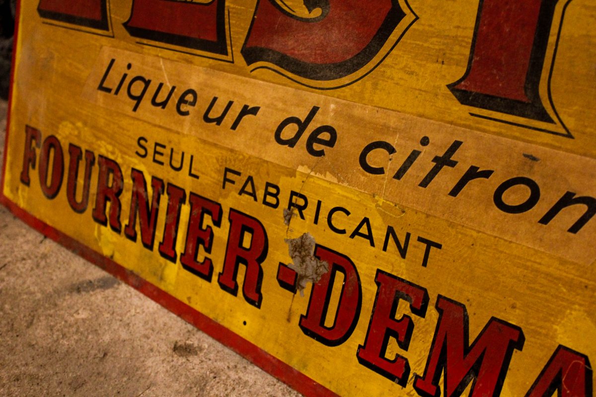 Tôle ZESTE liqueur de citron