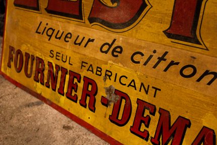 Tôle ZESTE liqueur de citron