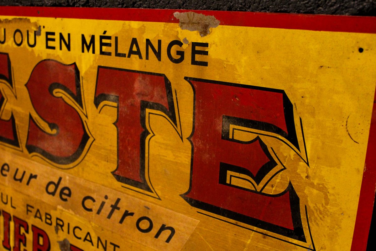 Tôle ZESTE liqueur de citron