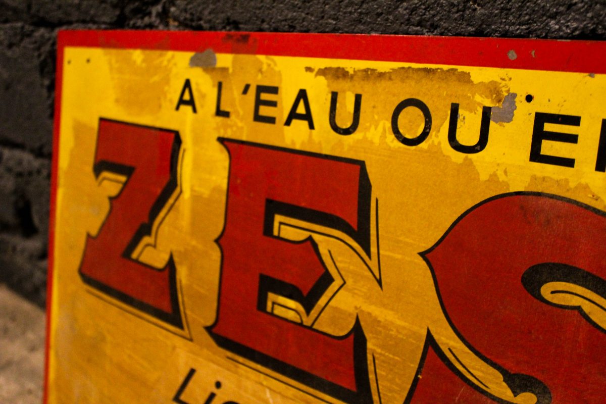Tôle ZESTE liqueur de citron