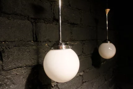 Suspensions opaline, design élégant