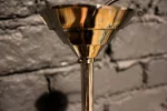 Suspensions vintage, verre opaline