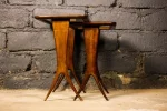 Tables Raffel, plateaux gigognes, différentes tailles.
