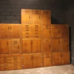 Caissons bois modulables, style industriel vintage.