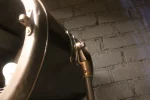Projecteur Mole Richardson, détail du réflecteur.