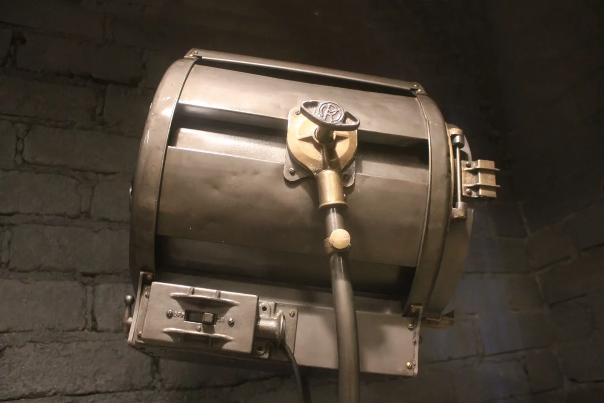 Lentille Fresnel d'origine, projecteur Mole Richardson.
