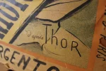 Signature de l'artiste Walter Thor sur l'affiche.