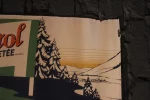 Affiche publicitaire Castrol, pièce de collection rare.
