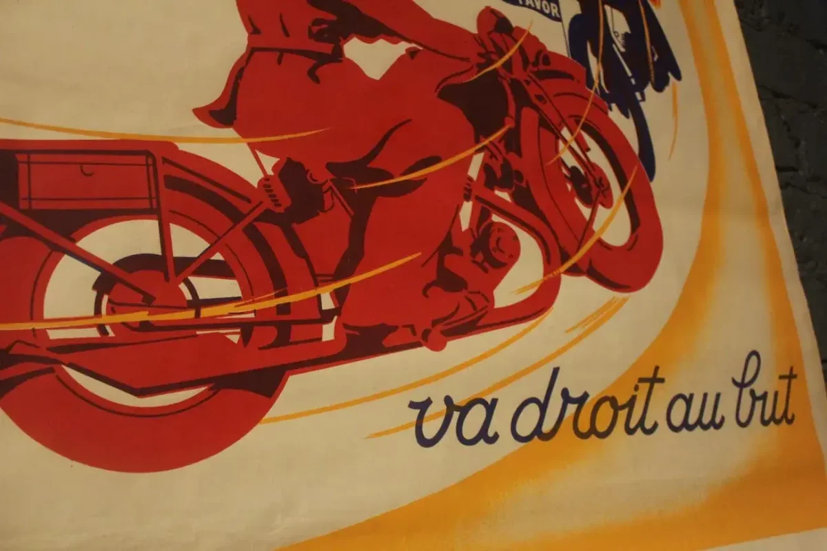 Vue d'ensemble de l'affiche publicitaire FAVOR.
