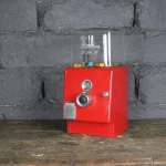 Distributeur Northwestern 49, métal et verre d'époque.