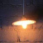 Suspension opaline, vue d'ensemble, années 30.