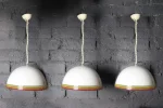Suspensions Febo Murano, design Roberto Pamio et Renato Toso pour Leucos.