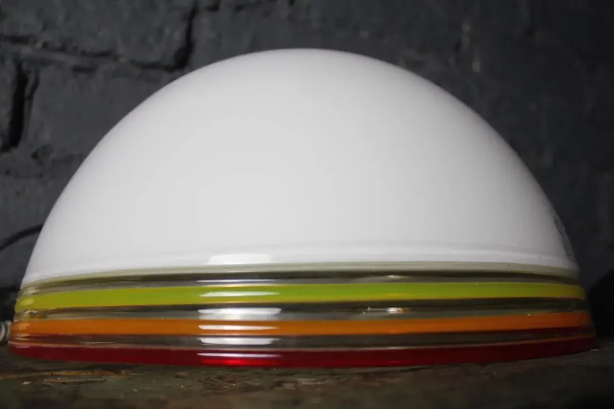 Suspensions Febo Murano, design iconique des années 1970.