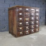 Meuble de métier 24 tiroirs avec porte étiquettes